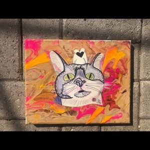 L.L Cat canvas 🐱